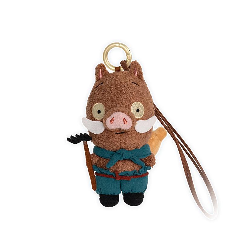 

Плюшевый брелок-подвеска «Странник Гора Маленький Поросенок Монстр» - Очаровательное мультяшное украшение 12cm 0.05kg