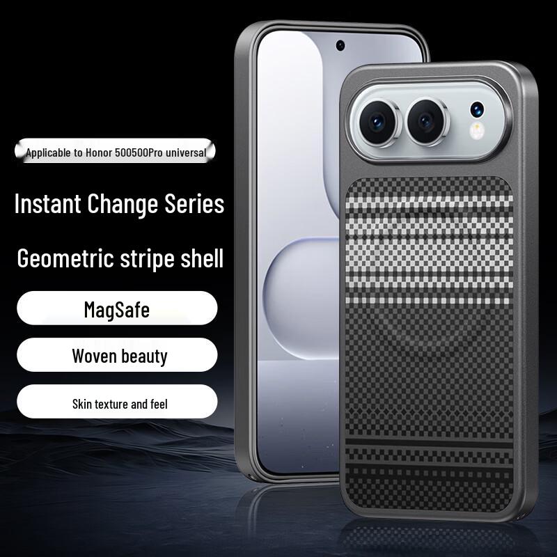 Honor 500/Pro Magnetic Leather Business Phone Case