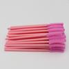 50-Pack Portable Silicone Eyelash Brushes & Eyebrow Curlers for Makeup