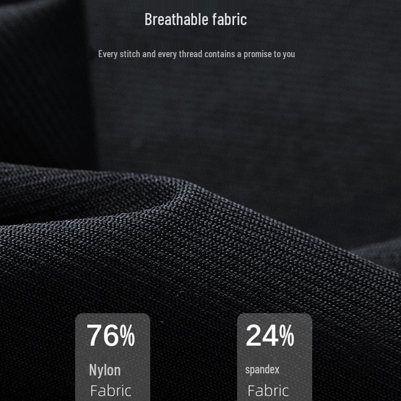 Men's Ice Silk Quick-Dry Breathable Sports Shorts - Loose, Cuffed, Plus Size, Mid-Length for Summer