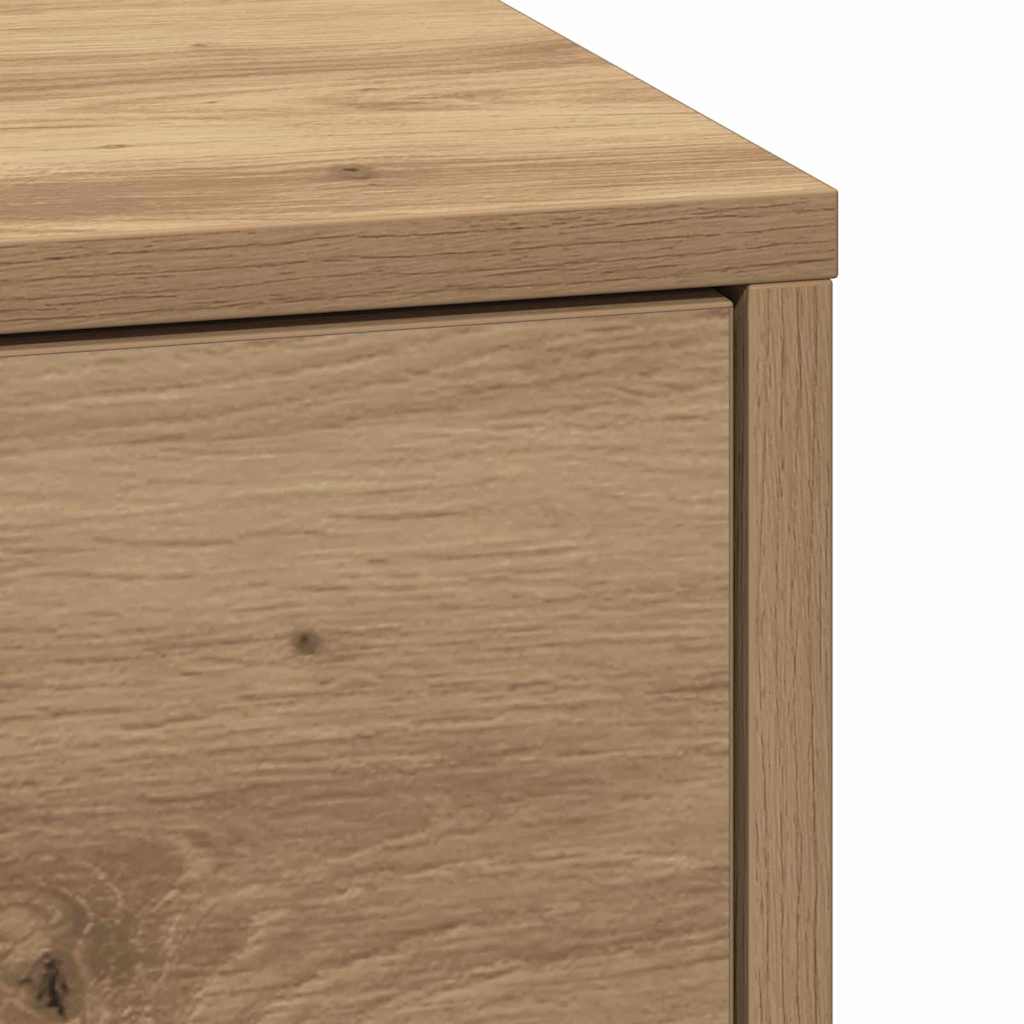 Nightstand Artisan Oak 38 x 34 x 61 cm Particleboard