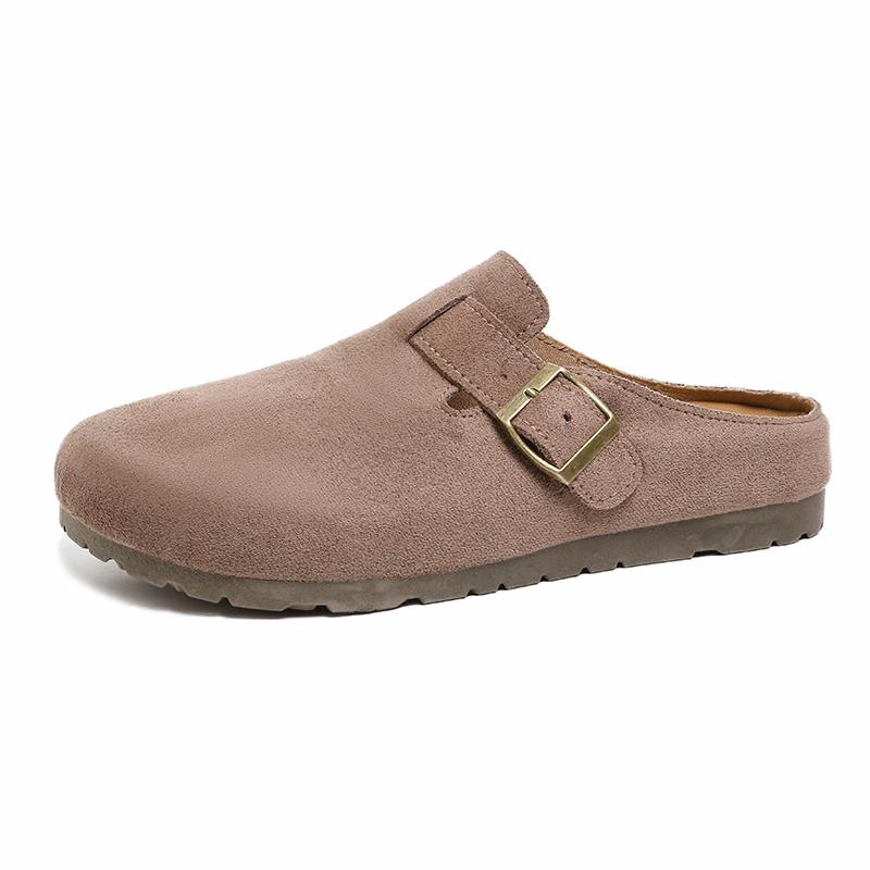 Women's retro slippers, soft soles, women's Mules, Korean style, able outdoor slippers, free shipping
