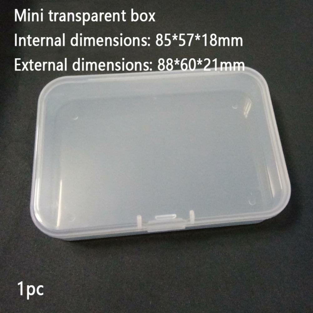 White/Transparent Color Portable Mini Watercolor Paint Box  Student Painting