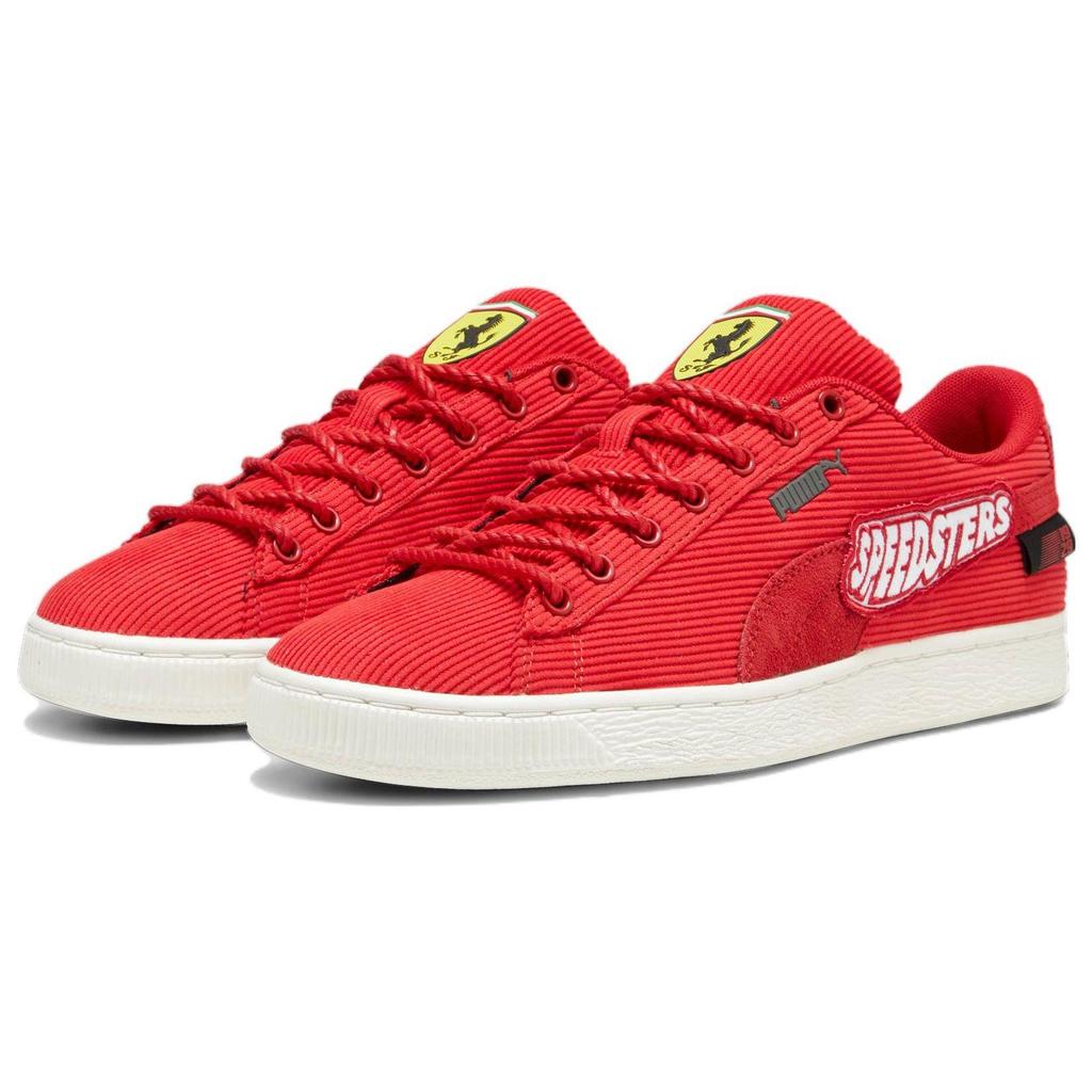 Puma Scuderia Ferrari Clyde Men's Rosso Corsa Warm White 307826-02