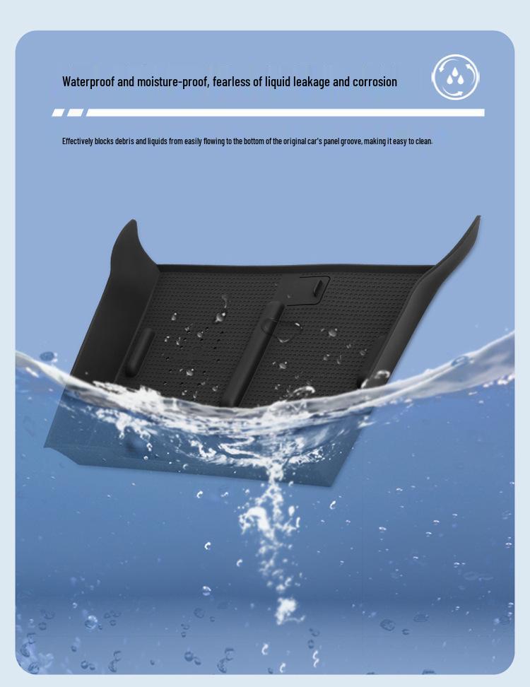 23-24 Model Fangcheng Leopard 5 Wireless Charging Anti-Slip Silicone Car Organizer