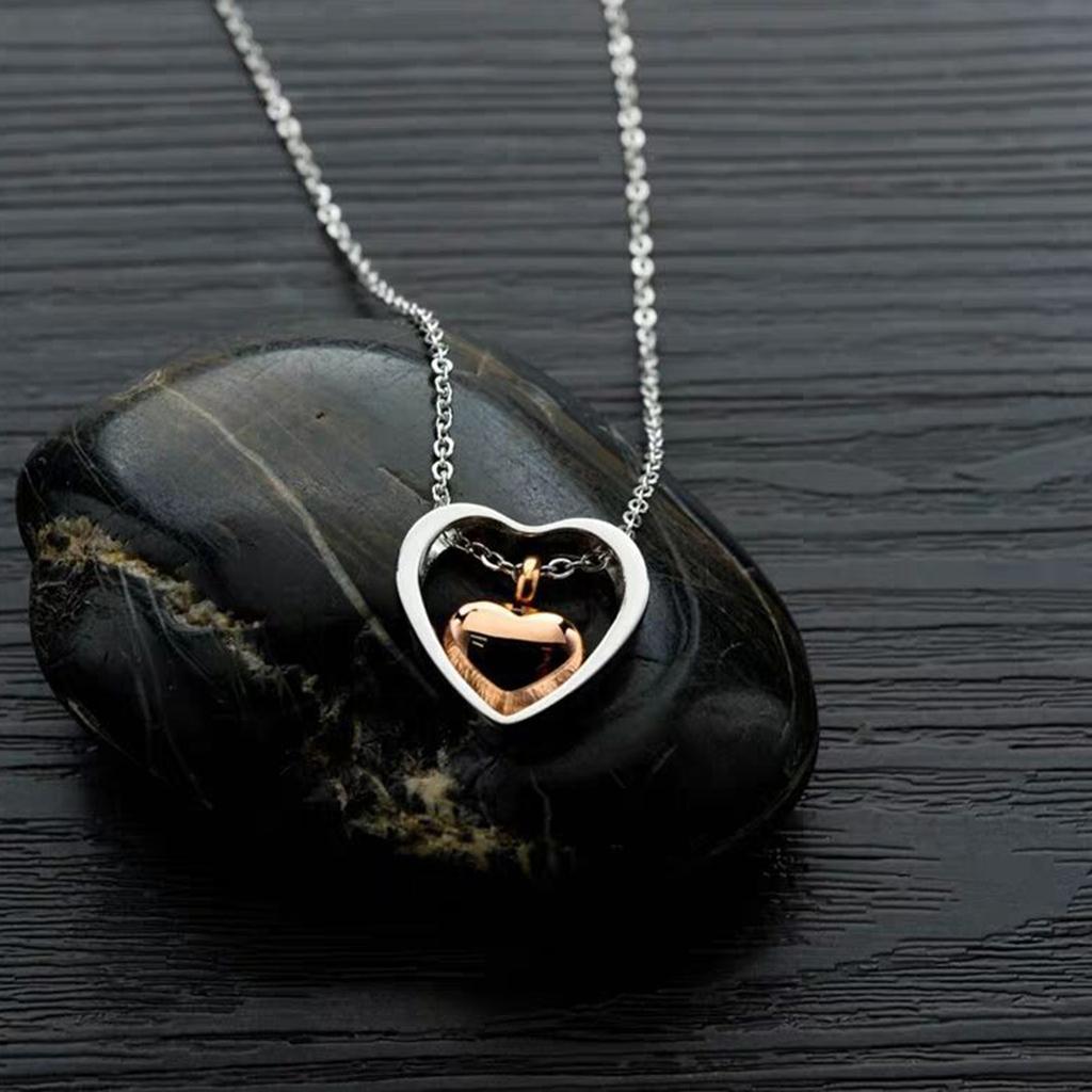 Exquisite Herzform Haustieraschebehälter Bewahren Sie Ihre kostbaren Erinnerungen für geliebte Menschen, die ein bleibendes Andenken benötigen