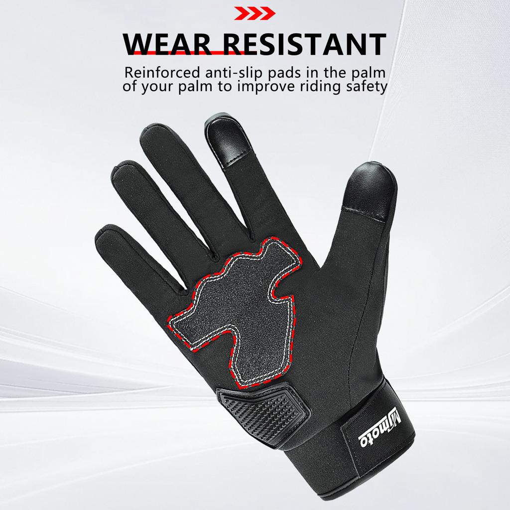 Gloves Hard shell anti-collision windproof locomotive riding gloves electric vehicle commuting gloves