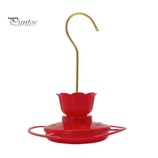 

Кормушка для колибри. Герметичная тарелка-кормушка с 6 отверстиями для кормления в форме цветка. Легко наполняемая кормушка для колибри. B