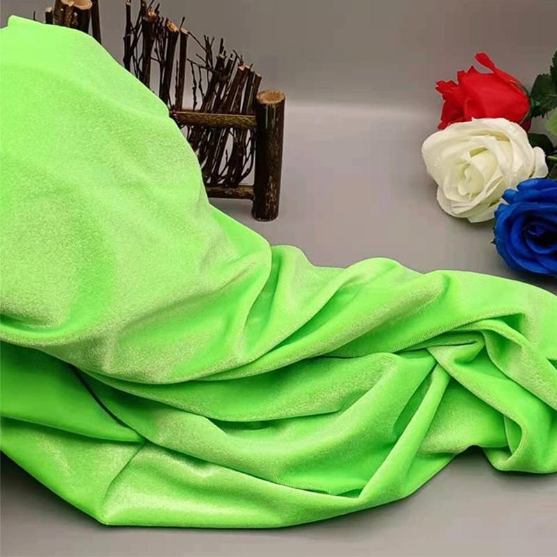 100/300 см Эластичная однотонная бархатная ткань для шитья своими руками, Ципао, Платье, Костюм, Брюки, Штора, Велюровая наволочка, Ручная работа 100x160cm