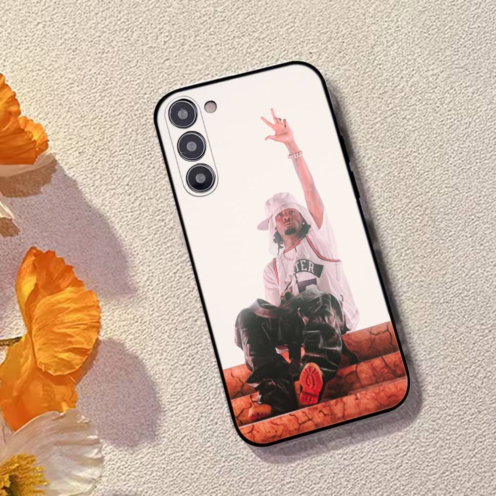 Rapper P-Playboi Carti Phone Case For Samsung Galaxy A73,A72,A71,A70,A53,A52,A51,Soft Silicone Black Cover