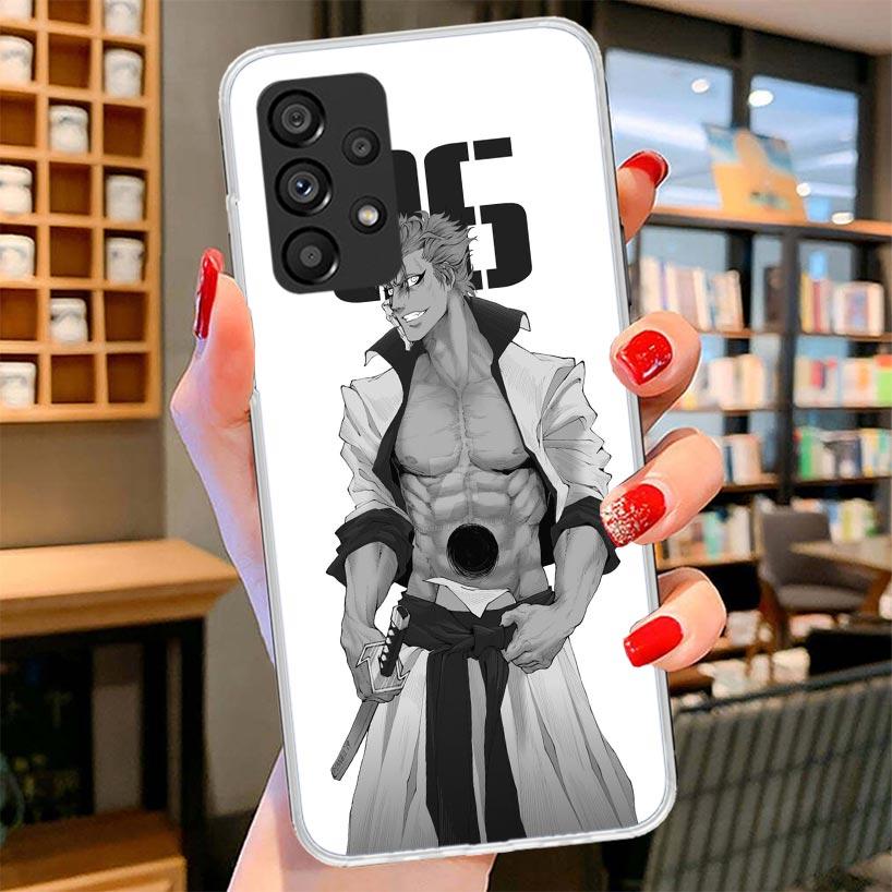 

Grimmjow 6 Bleach Phone Case For Samsung Galaxy A12 A22 A32 A52 A72 A02S Phone Case Note 20 Ultra 10 S10 Plus A51 A71 A50S A20S Samsung Note 10 Plus