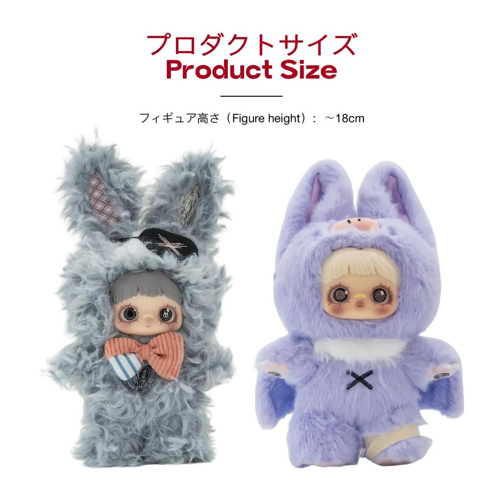 TOP TOY x MayMei Series Plush Pendant Gachapon Blind Box Figure Plastic Model Premium Soft Vinyl Toy Birthday Gift Original Character Christmas Gift