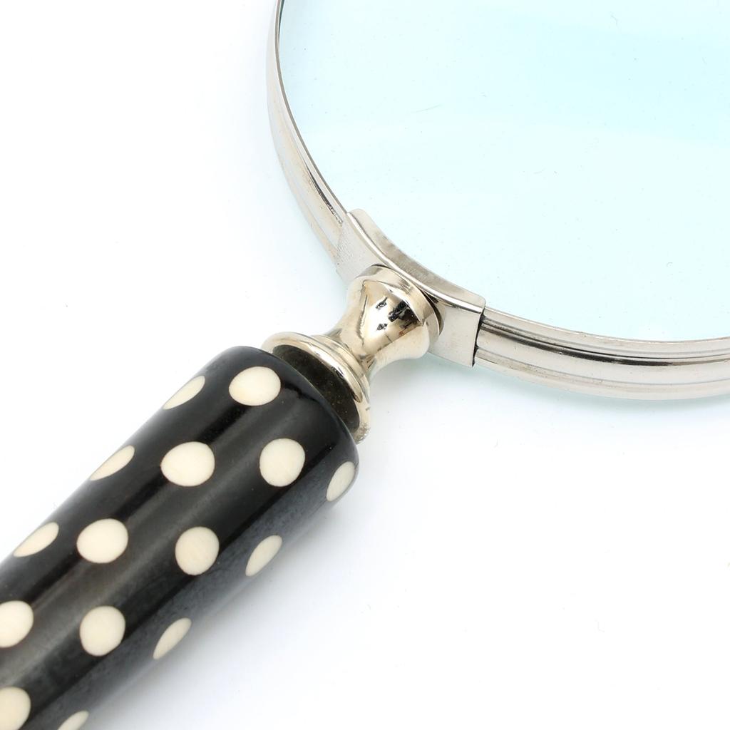 Classic Polka Dot Handle Magnifying Glass