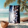 Till Lindemann, Lead Singer of the German Heavy Metal Rock Band Rammstein, Outdoor Camping Vacation Swimming Beach Scarf Decorative Blanket F12