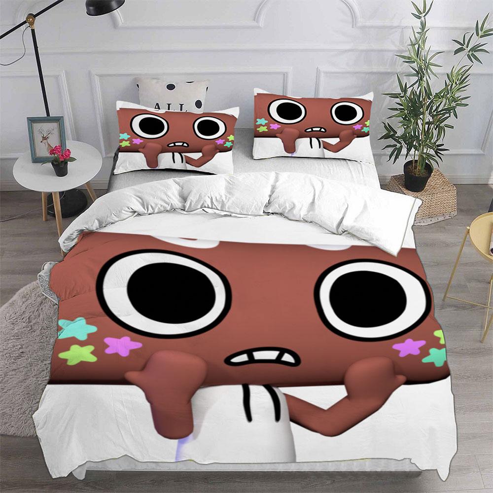 Dandy's World Bedding Sets Bed Cover Comforter Duvet Cover Pillow Case 2-3 Pieces Sets Teenagers Children's Gifts