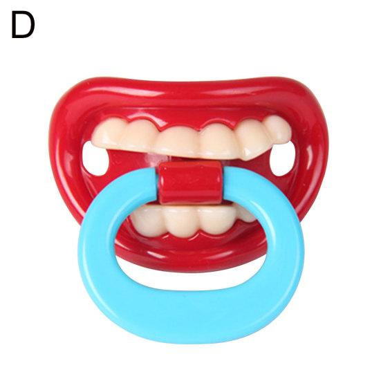 

Funny Buckteeth Big Mouth Dumy Nipple Teat Baby Pacifier Soother Teether Toy D