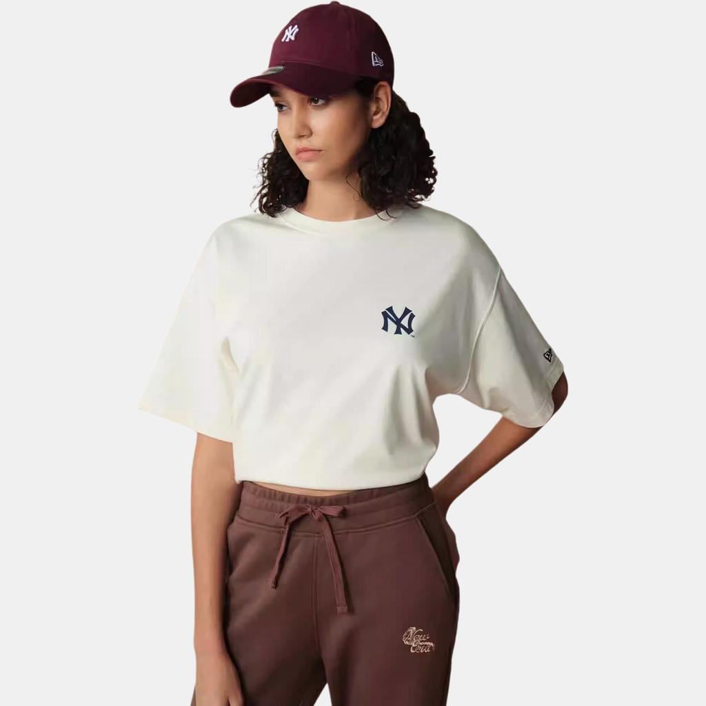New Era FW25 MLB Los Angeles Dodgers Western Trend Series Back Logo Print Crew Neck Casual Short Sleeve T-Shirt Unisex Tops 14726596