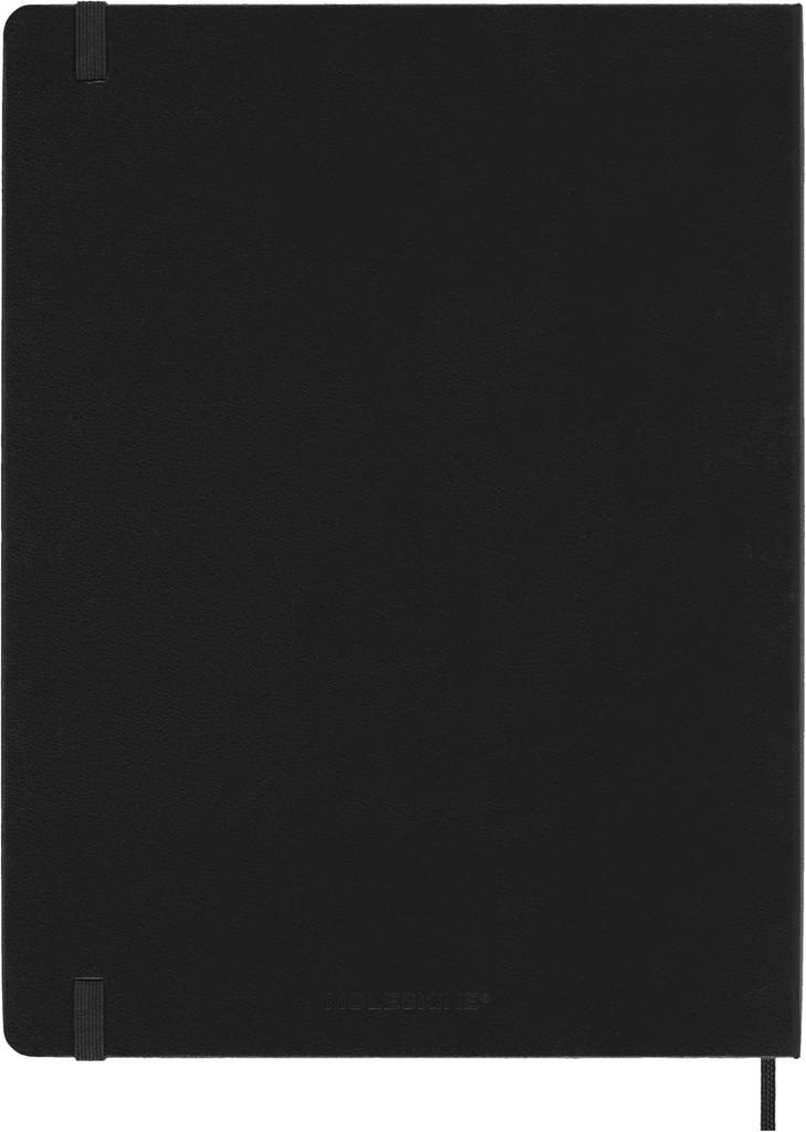 Moleskine 2026 Weekly XL Size x Starts Model DHB12WN4Y26 Planner, 12-Month Diary, (19cm 25cm), Hardcover, Black, January,