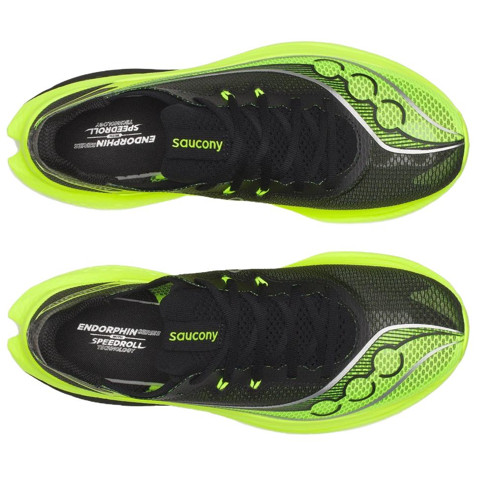 SAUCONY Endorphin Pro 5 Comfortable Versatile Running Shoes Men Sneakers Green Black S21064-130