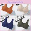 Sports Bra For Women With Seamless Breathable Nylon Fabric Large Size Supportive Fitness Top