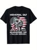 Remembering Our Fallen Heroes Patriotic Us Flag design100 cotton summer Oneck short sleeve casual printed Unisexs Tshirt