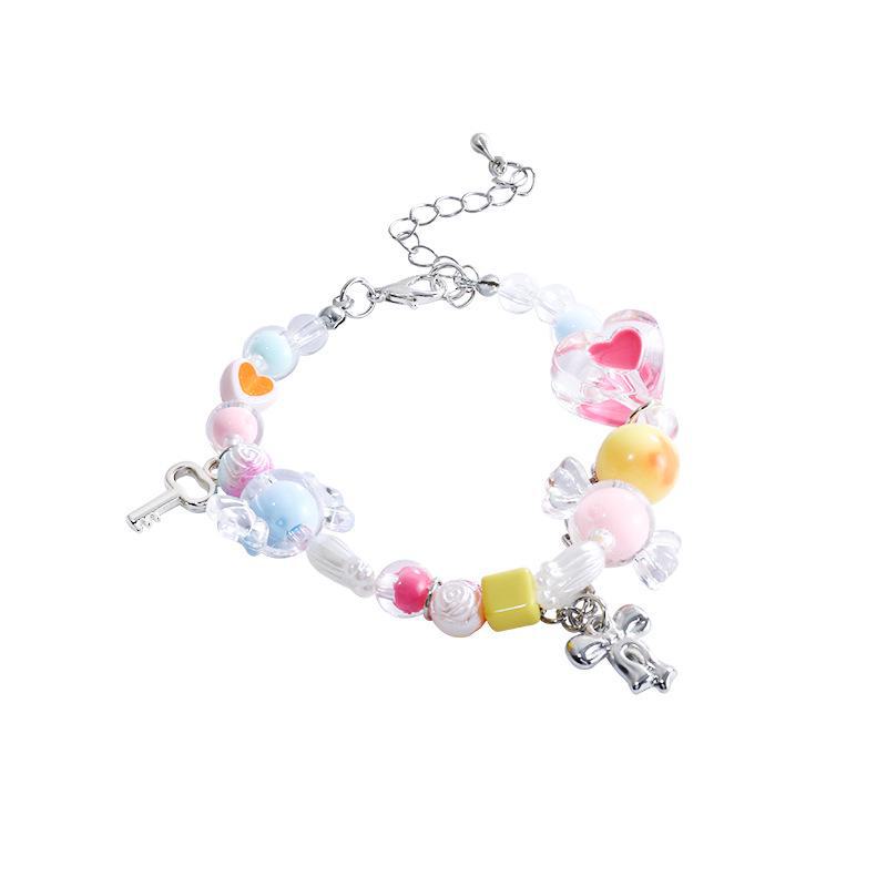 Dopamine Candy Love Bracelet: Sweet, Cute, Light Luxury Gift for Women