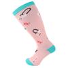 Plus Size 2XL-7XL 20-30 mmHg Compression Socks for Women Men Wide Calf Extra Large Knee High Flight Sock for Circulation Support