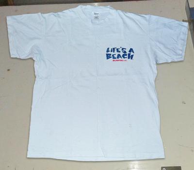 Najlepsza Popularna Koszulka Lifes a Beach Sprzęt Surfingowy Lata 80. 90. Deskorolka Skatef Gildan Rozmiar S do 2XL Unisex Najlepsza Koszulka