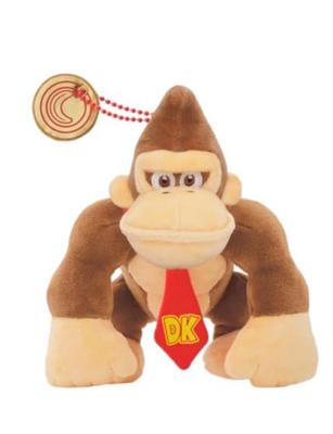 [Universal Studios Japan USJ Exclusive] Donkey Kong Plush Chain (Donkey Kong Country) Popular Souvenir Universal Studios Japan Merchandise Gift (1 Pc)