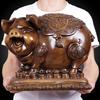 Gold Pig Coin Bank - Wealth-Attracting Figurine Gift for Children & Adults, Creative Birthday Present for Those Born in the Year of the Pig
