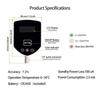 Monitoraggio in Tempo Reale Misuratore Digitale TDS 0-9990ppm Range Monitor Qualità dell'Acqua Per Acquario