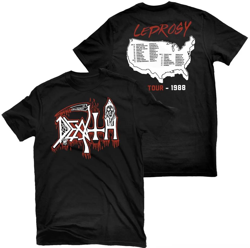 Humorous The Representative Band of Death Metal T-Shirt Men Women Summer Cotton Band T Shirt Death Metal Short Sleeve Tee Tops