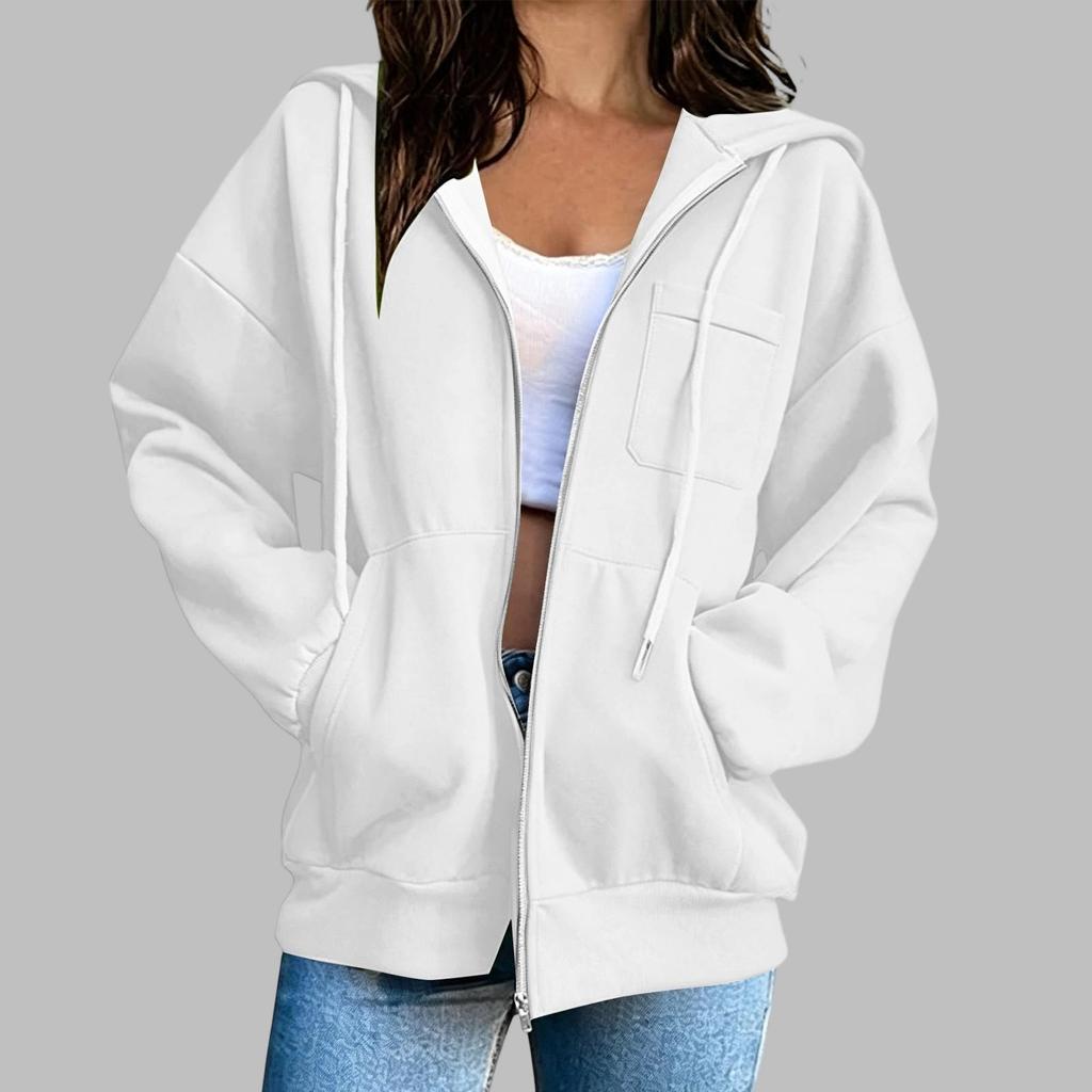 Women's Fashion Loose Fit Long Sleeve Sweatshirt for Casual Everyday Wear