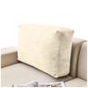 Cover For The Backrest Cushion Of The Sofa, Corner Sofa, Velvet, Cream