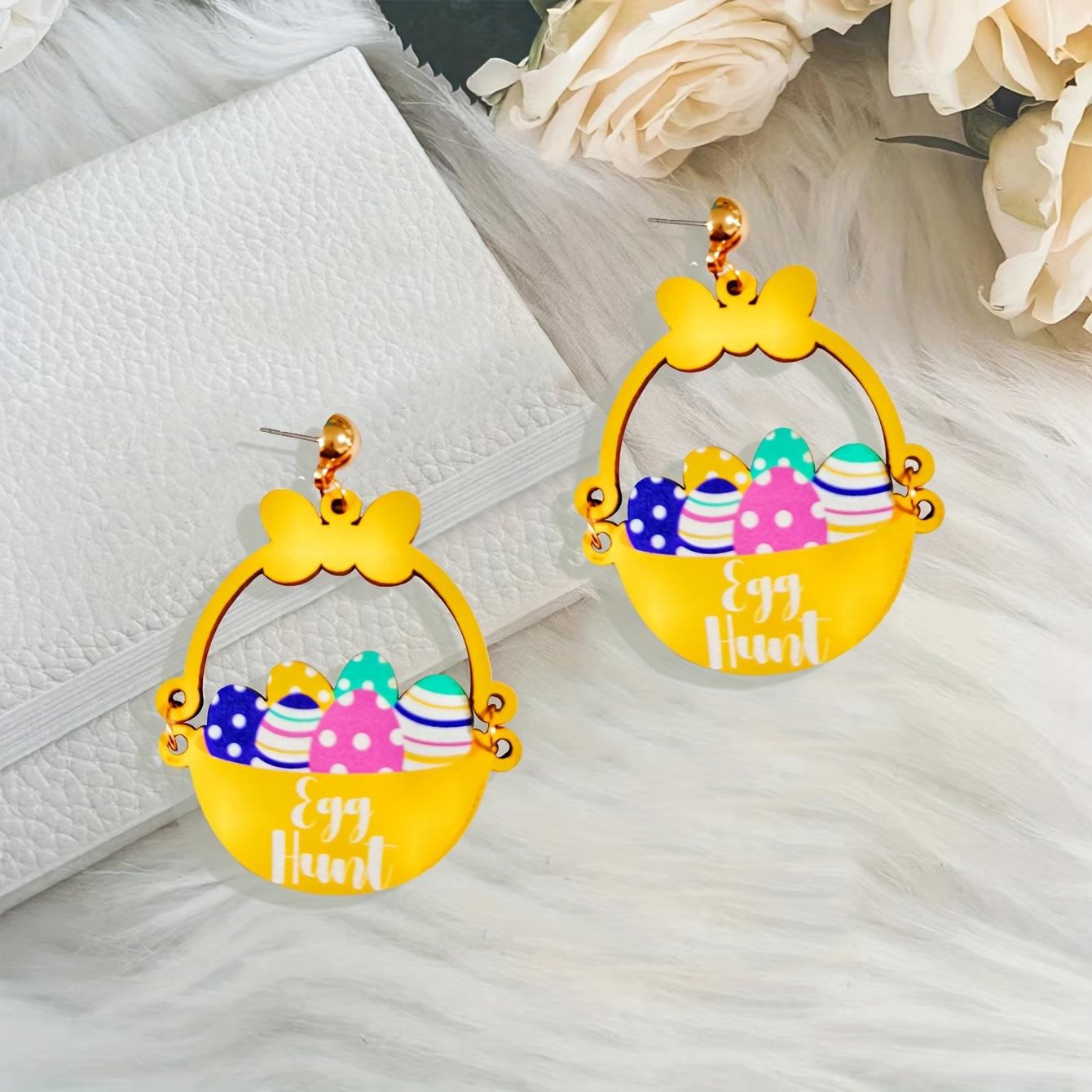 Серьги-пасхальные яйца, серьги, Пасхальное празднование, праздничные подарки, атмосфера, горячая распродажа, новые