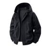 Men's Solid Color Outdoor Jacket Men's Windproof Daily Casual Sports Jacket