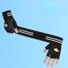 Men and Women Half Finger Extended Wrist Guards Anti Slip Weight Lifting Horizontal Bar Dumbbell Equipment Breathable Outdoor Sports Gloves