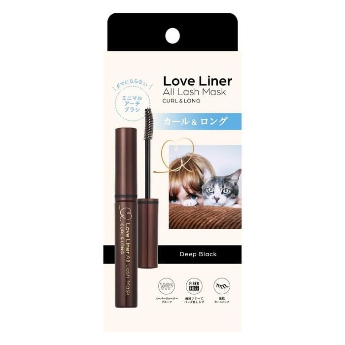 Love Liner All Lash Mascara Curl & Long Mascara Deep Black