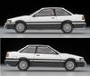 TOMYTEC Tomica Limited Vintage Neo 1/64 LV-N304c Toyota Corolla Levin 2-door GT-APEX 1985 Model White/Black (Finished Product)