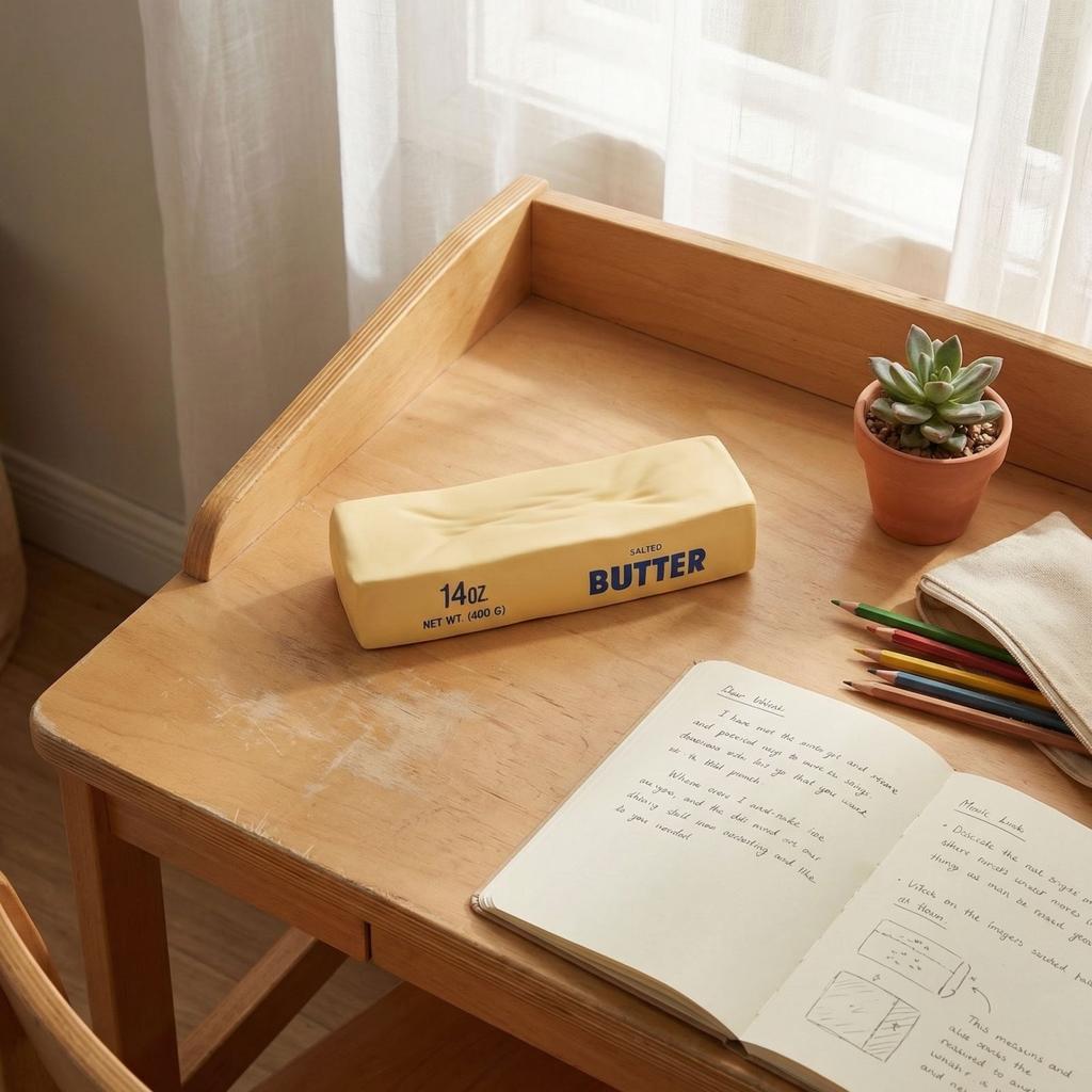 Wet And Soft Butter Stick, Slow- Stress-relieving Toy For Children.