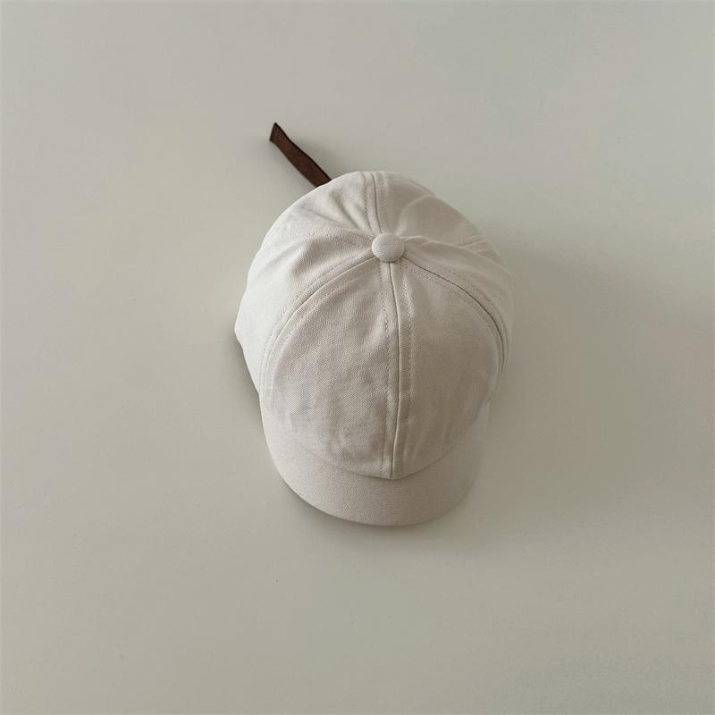 Children's Kids Baseball Cap for Girl Boy Spring Summer Baby Sun Hat Classic Solid Color Toddler Peaked Caps 6 Month -4 Years