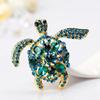 Diamond Butterfly Versatile Simple Brooch Flower Anti-light Pin Clothing Accessories Corsage