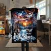 1PC Beautiful okapi  Print FlAannel Blanket, High quality Comfortable for All Seasons, Home Decor, Warmth and Comfort