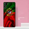 Portugal Flag Phone Case For Samsung Galaxy S26 S23 Ultra S20 S21 S22 S24 S25 Plus S10 S25 FE Cover Coque