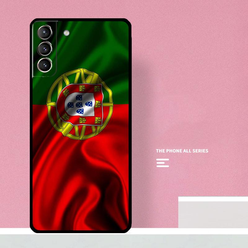 Portugal Flag Phone Case For Samsung Galaxy S26 S23 Ultra S20 S21 S22 S24 S25 Plus S10 S25 FE Cover Coque