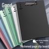 Durable A4 Vertical Clipboard with Writing Pad and Thickened Clips