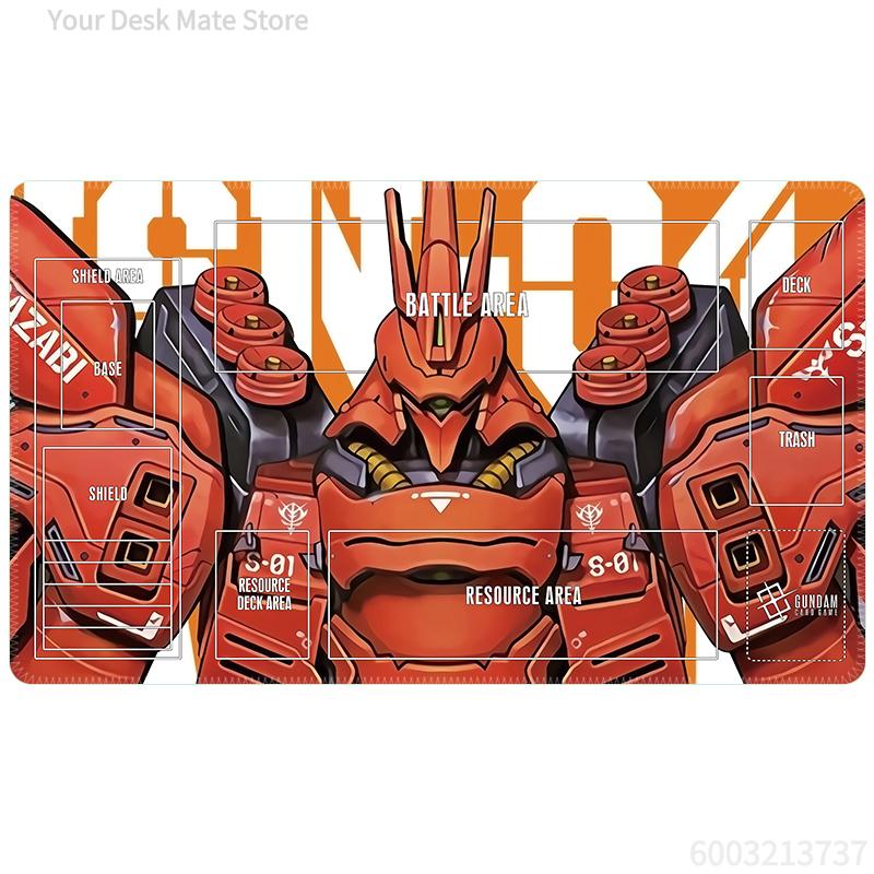 Amuro Ray Haman Karn Cartoon TCG Einhorn Gundam Einzelspieler Karten Spielmatte Gummi Set Austausch Kampf Schale Tischmatte