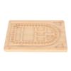Wood Bead Board Smooth Surface Bracelet Design Template Durable Beading Tray  For Bracelet Making