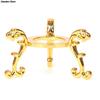 Gold-plated Display Gemstone Egg Support Base Crystal Ball Stand Holder Ornament Crystal Ball Decorative Ball Display Stand