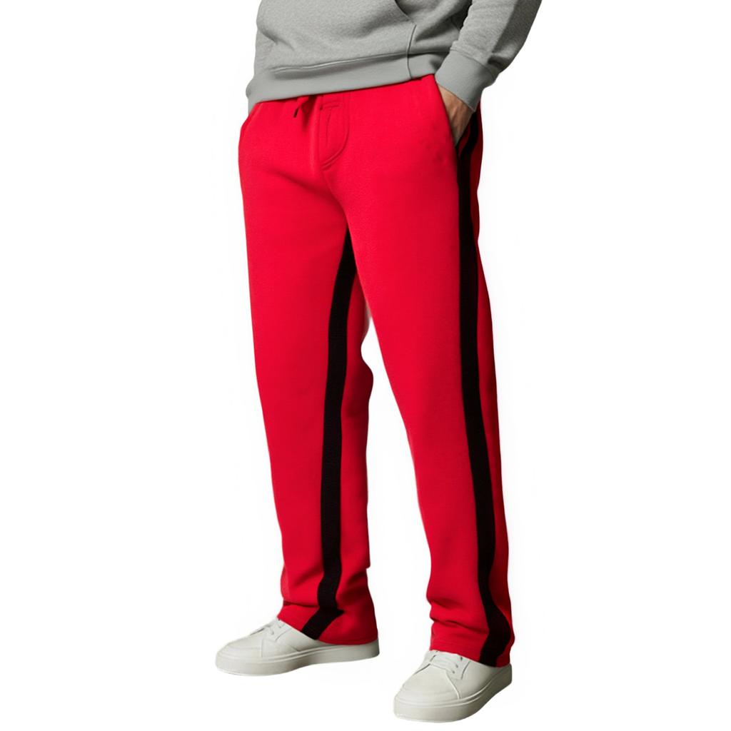 Pantalones Deportivos Rectos de Cilindro para Hombre, Pantalones Casuales de Chándal